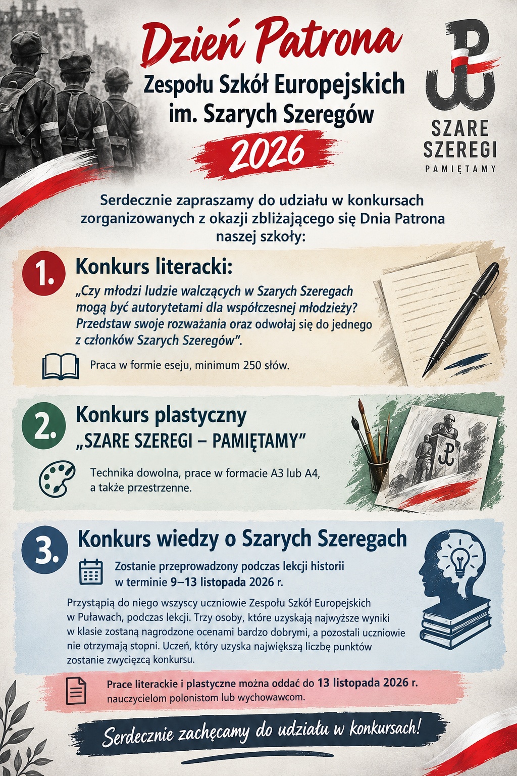 Plakat Dzień Patrona 2026